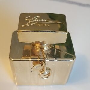 Vintage Gucci Premiere Gold Perfume Bottle Natural Spray.